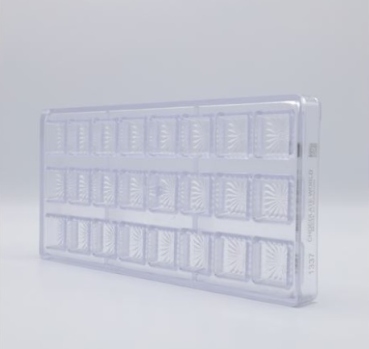 Preview: Pralinenform "French Carree" 10g - 24 Stück